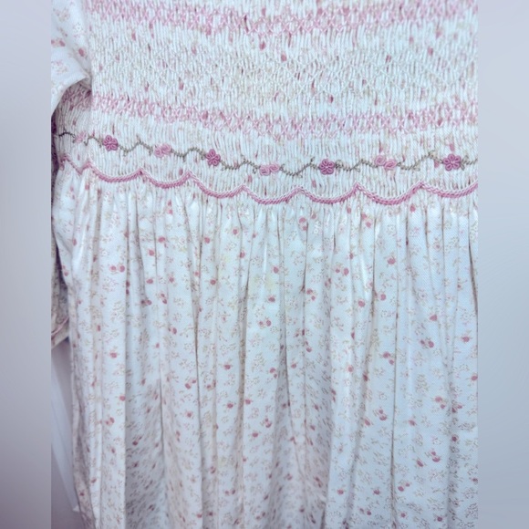 Sarah Louise England Girls Smocked Floral Dress Size 2Y - Picture 3 of 8